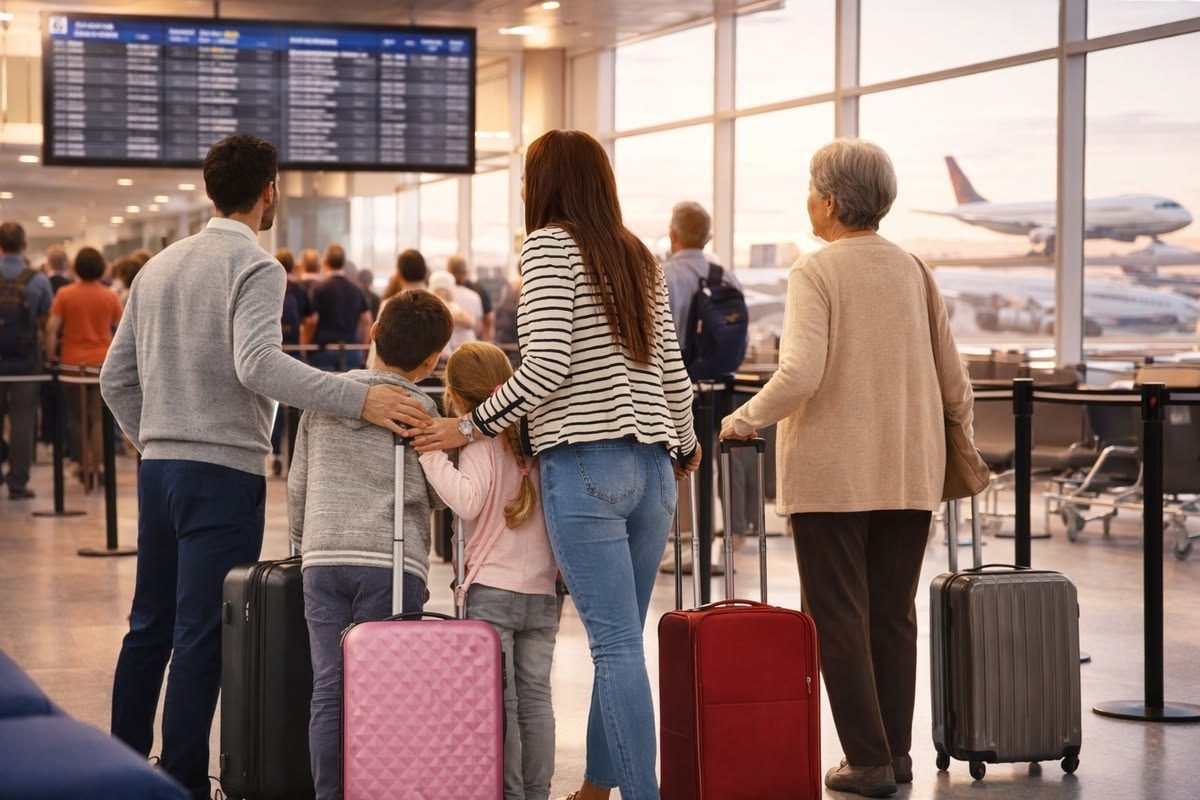 Airport departure